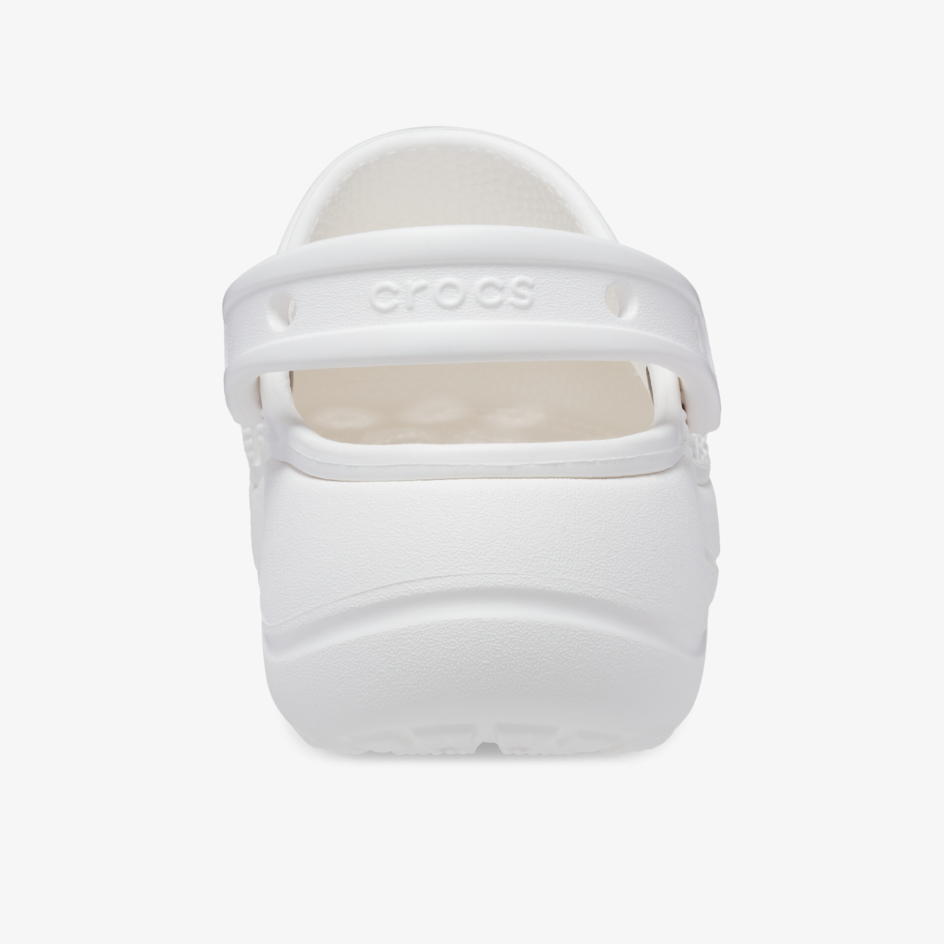 crocs Baya Platform Damen Badeschuhe weiß