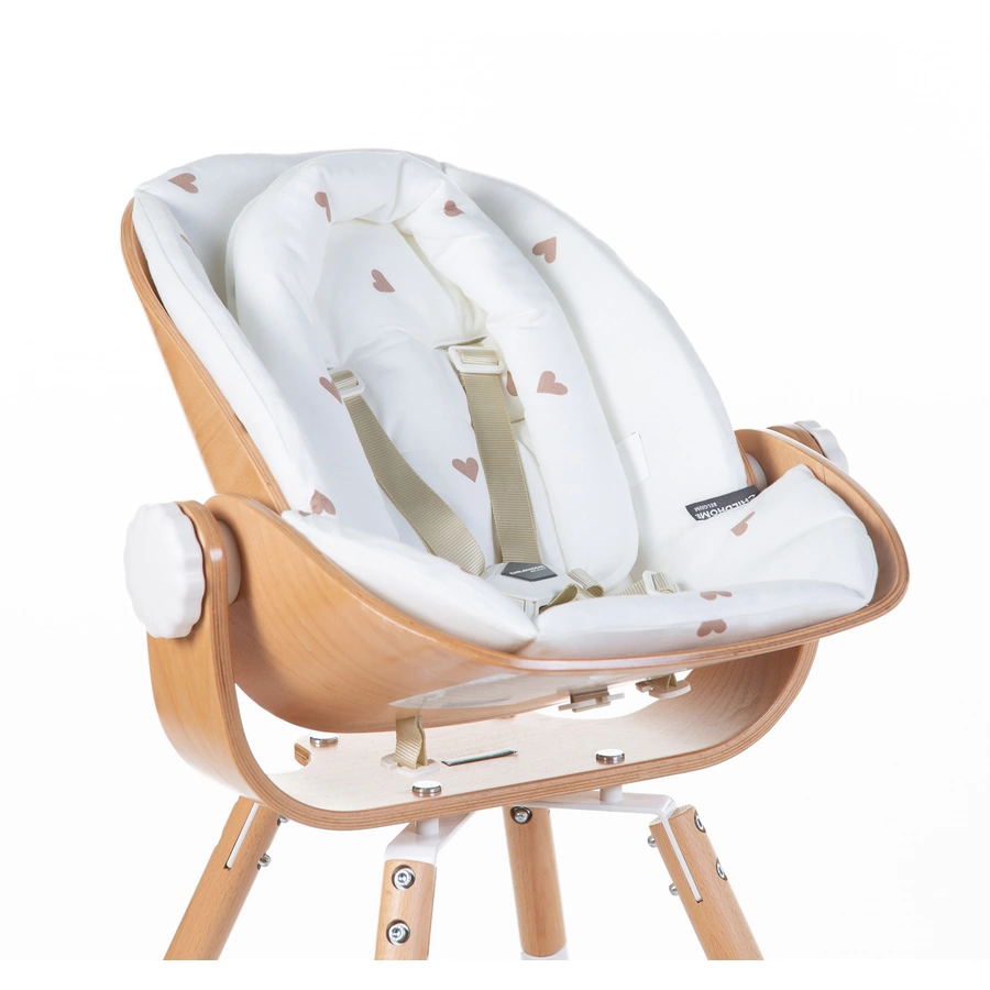 CHILDHOME Newborn Sitzkissen Evolu Hearts