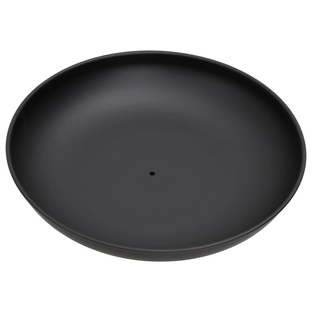 Foyer 57 cm acier
