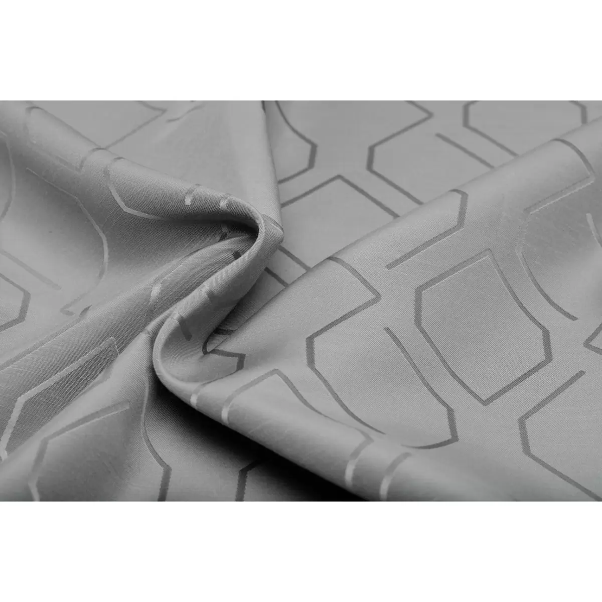 Nachtvorhang Jacquard Rombo Grau