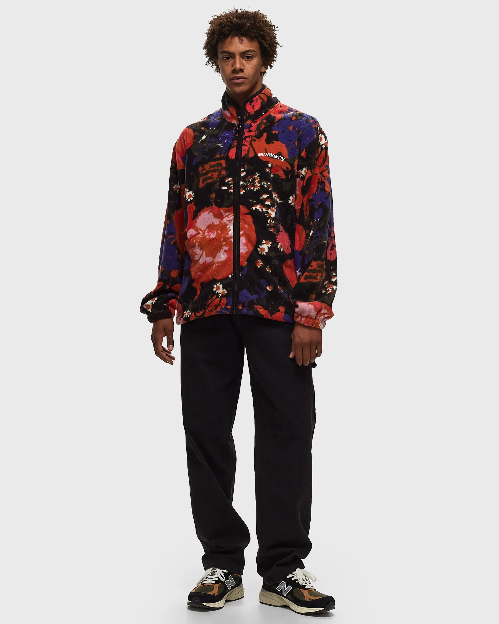 Awake FLEECE FLORAL JACKET