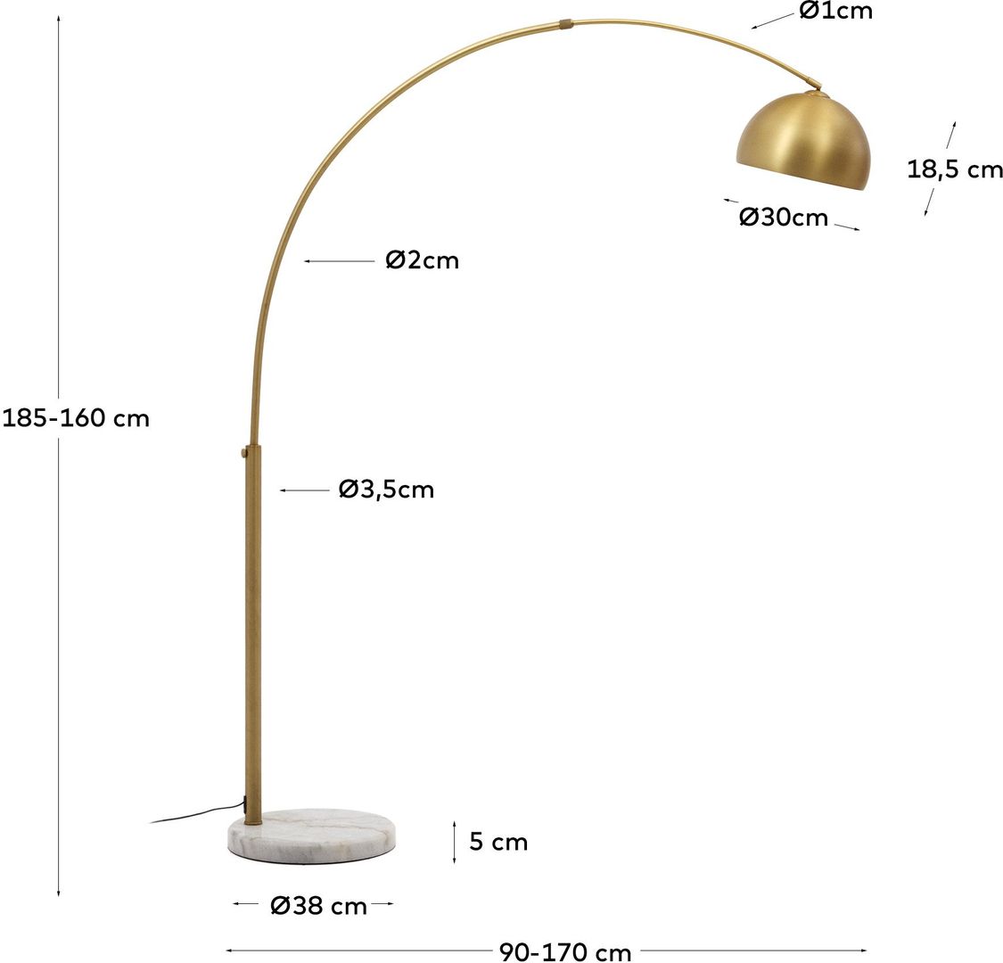 Kave Home   Madali Vloerlamp