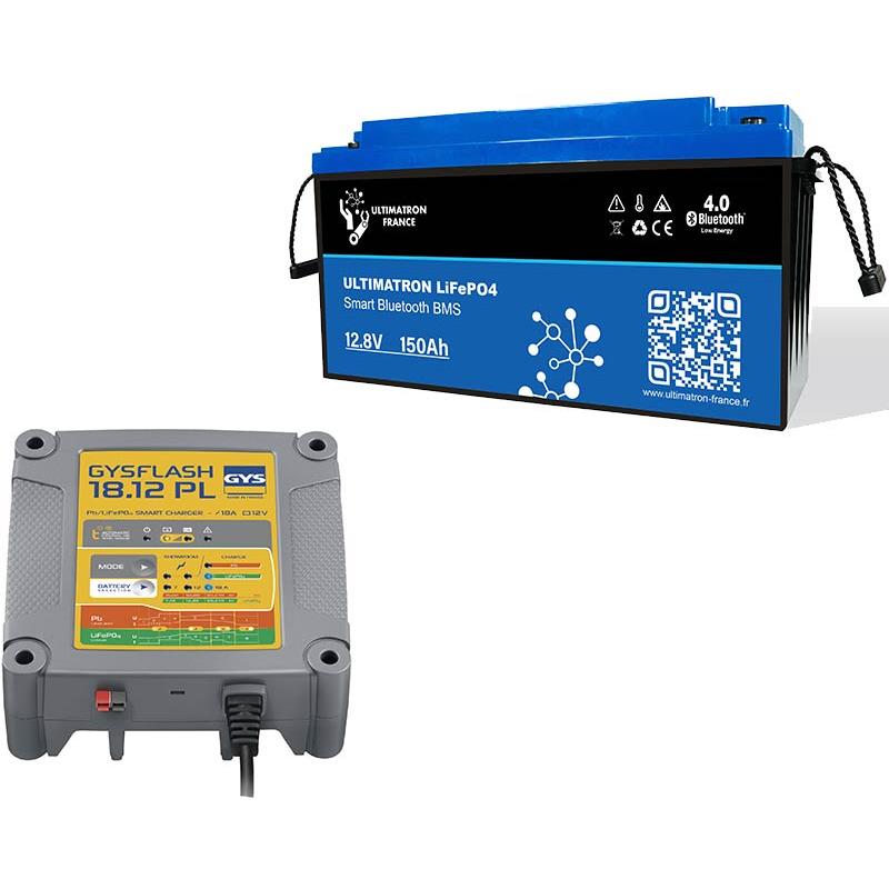 Pack Batterie Lithium Ultimatron 150Ah Moteur Electrique