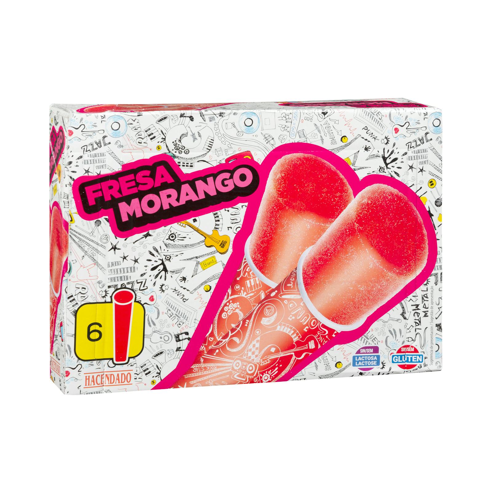 Glace à la fraise Hacendado