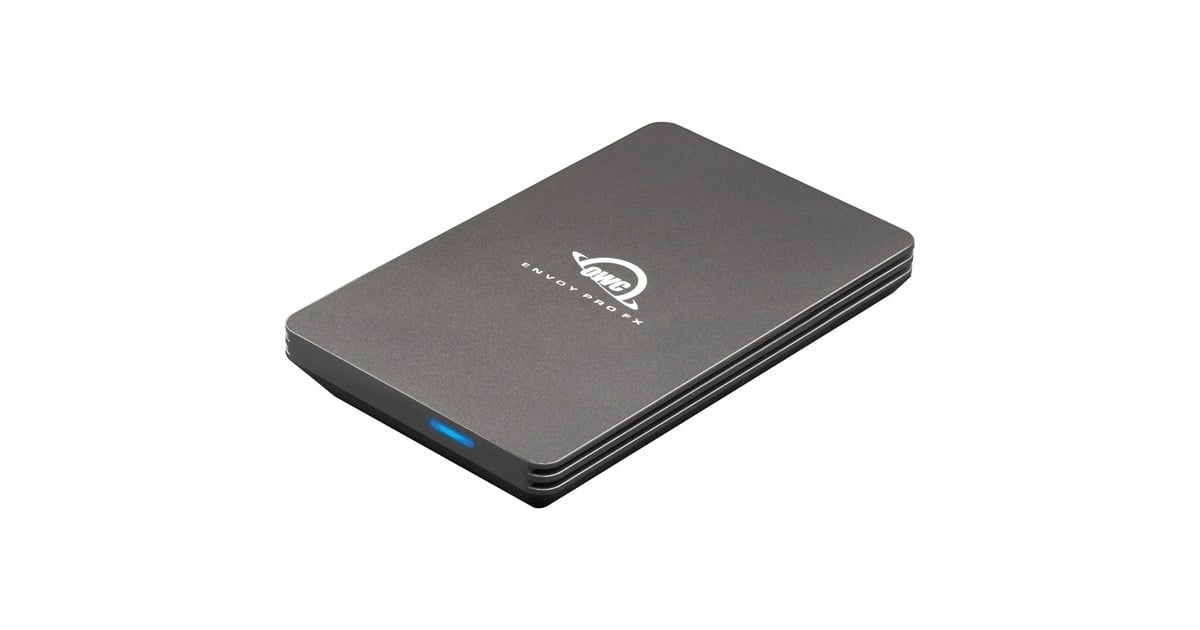 OWCEnvoy Pro FX 2 TB externe SSD  (Donkergrijs, OWCTB3ENVPFX02, Thunderbolt 3 (USB-C))