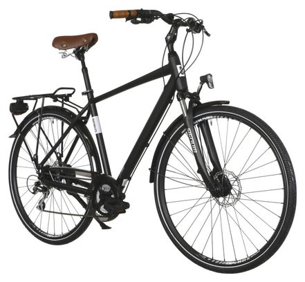 Vélo de Ville Bicyklet Léon Shimano Acera/Altus 8V 700 mm Noir