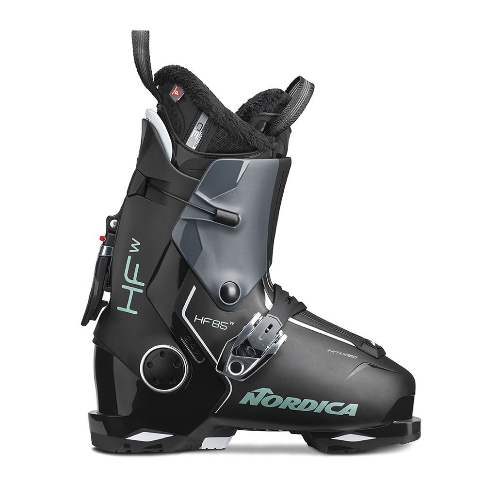Nordica HF 85 W GW - Chaussures ski Femme noir/anthracite/vert