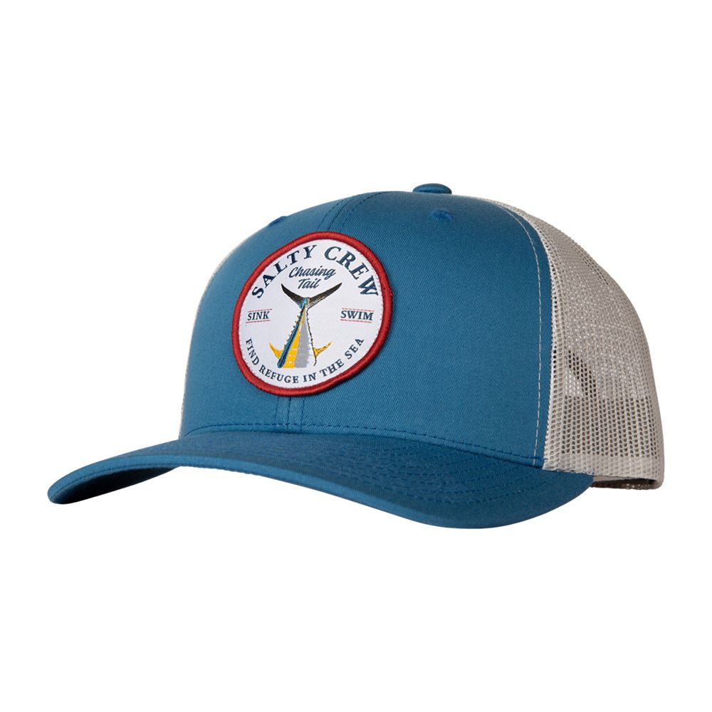 Salty Crew BOTTOM DWELLER RETRO TRUCKER - Casquette Homme slate/silver