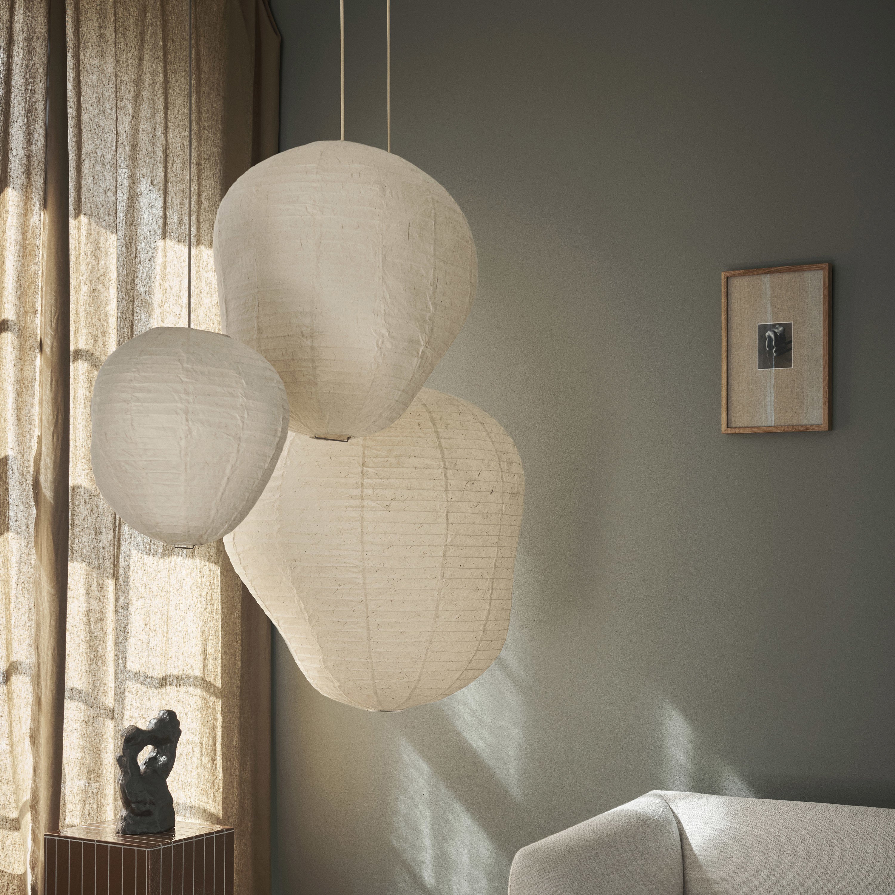 Ferm Living Kurbis Lampenkap Ã 57 cm - Natural