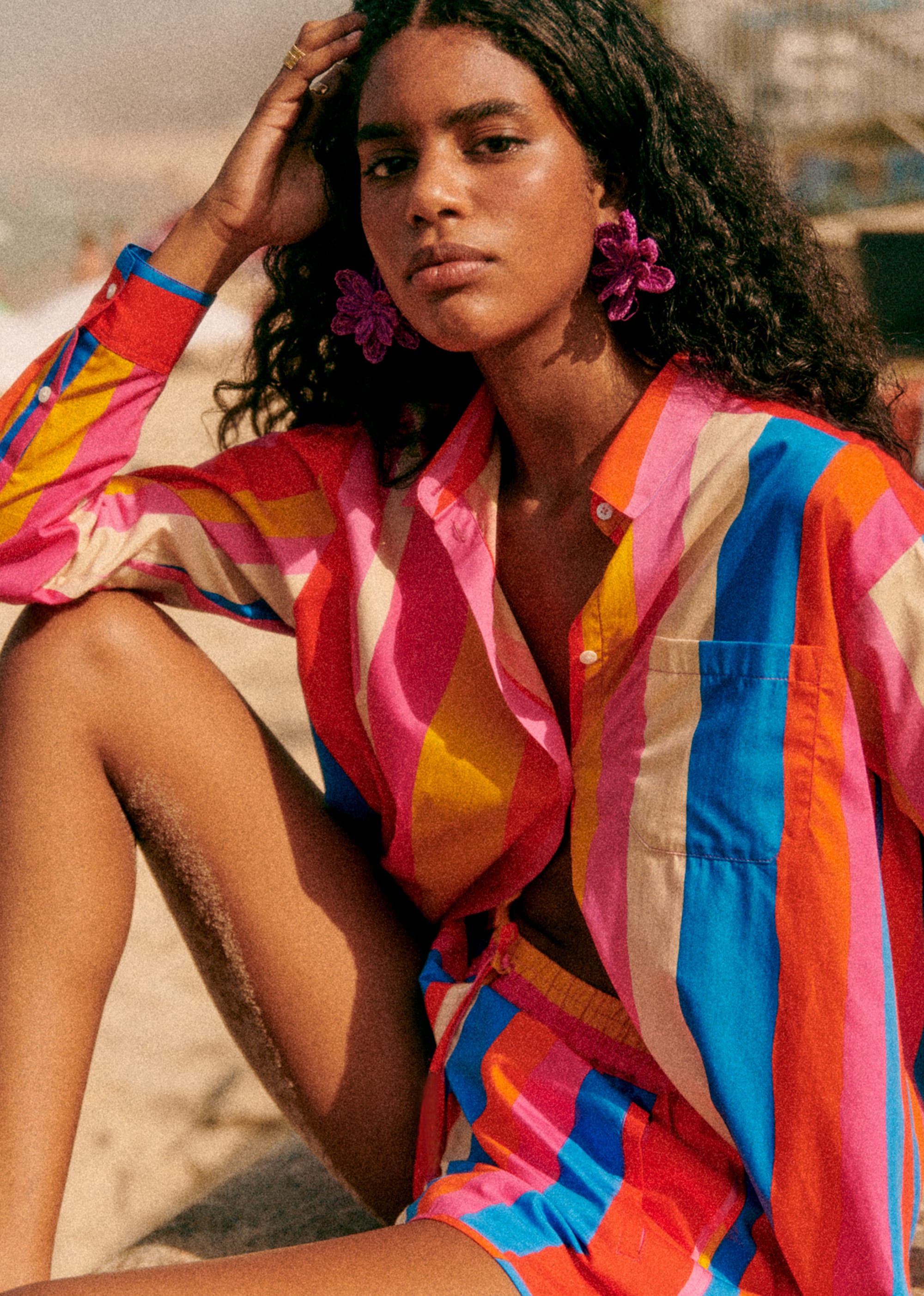 Chemise Max - Sézane x FARM Rio - Listra Carioca - LES COMPOSANTES/DÉCOUVRIR 5906702
