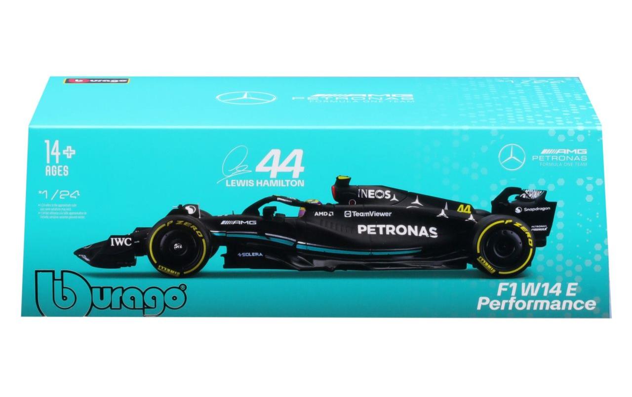Mercedes-AMG F1 W14 E Perf. Hamilton 2023 1:24Sammlermodell im Massstab 1:24
