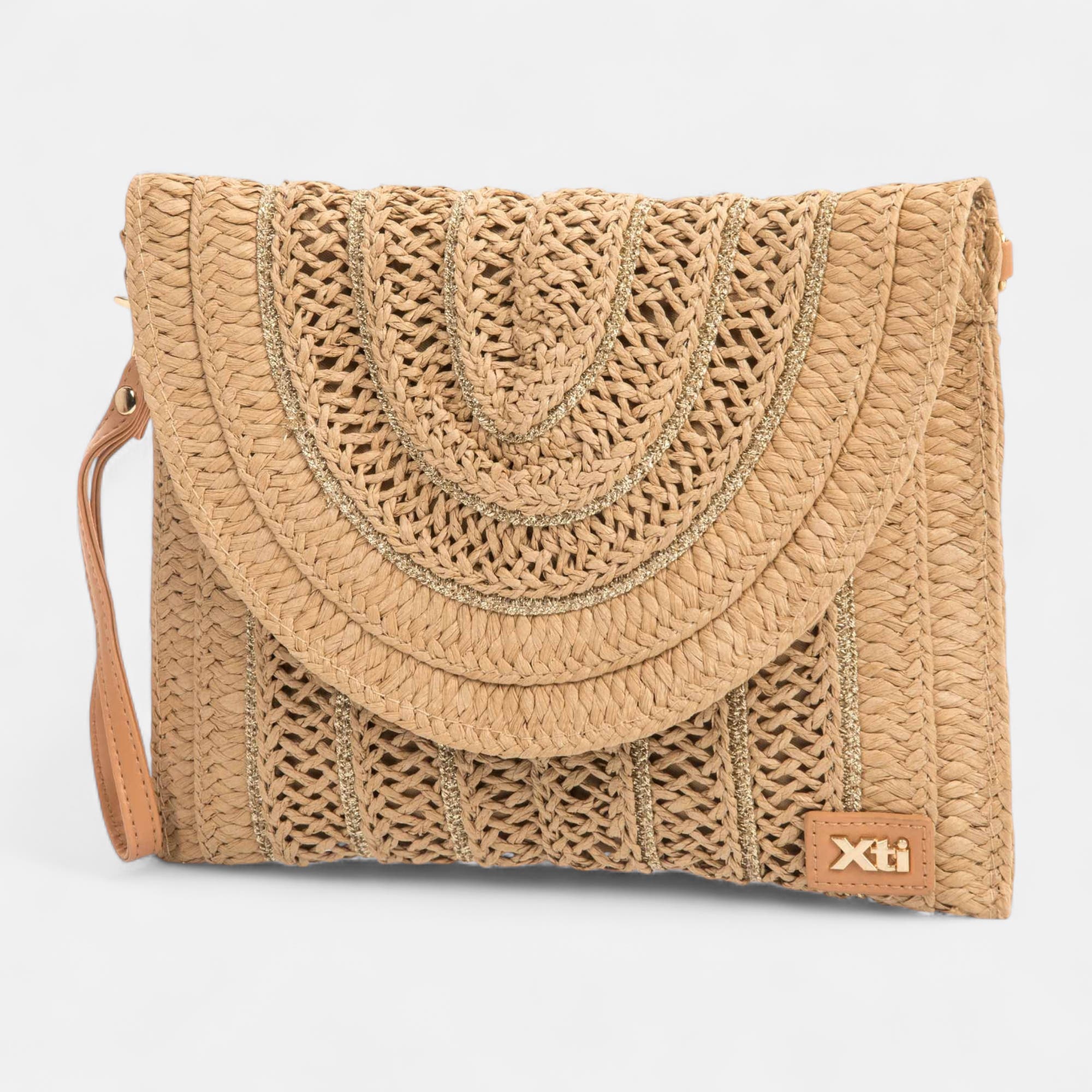 Sac bandoulière camel