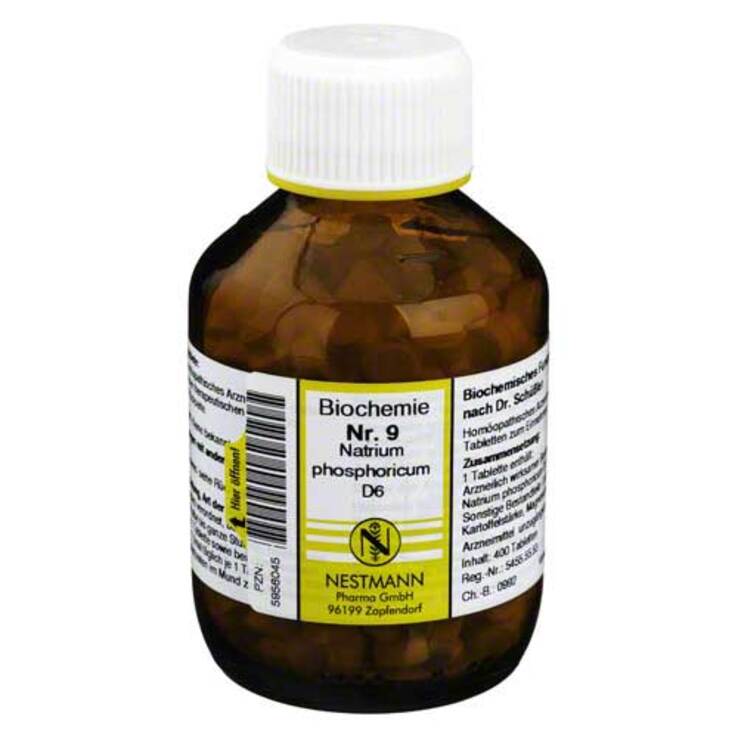 Biochemie 9 Natrium phosphoricum D 6 Tabletten, 400 St