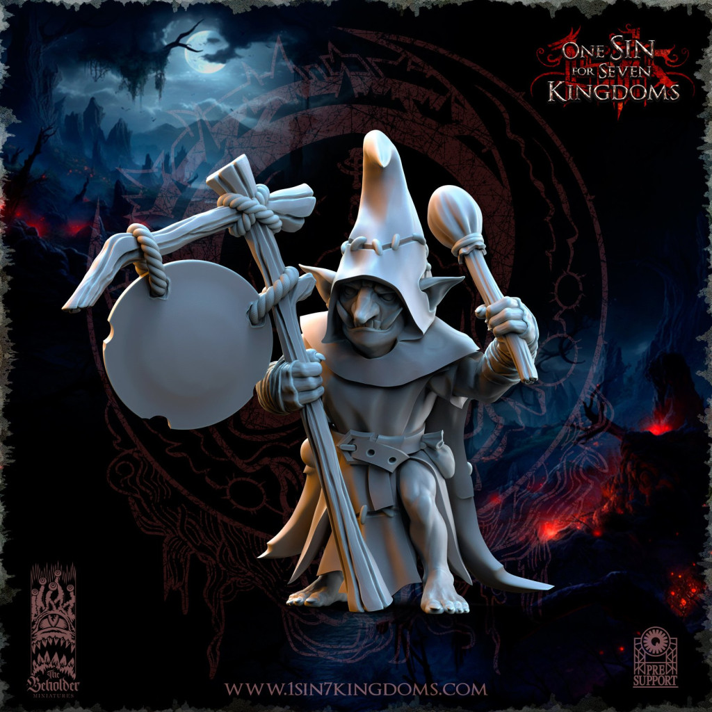 The Beholder Miniatures - Gobelins - Groupe de Commandement