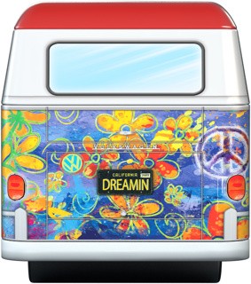 Eurographics - Puzzle Wave Hopper in VW Bus tin box - 550 piece