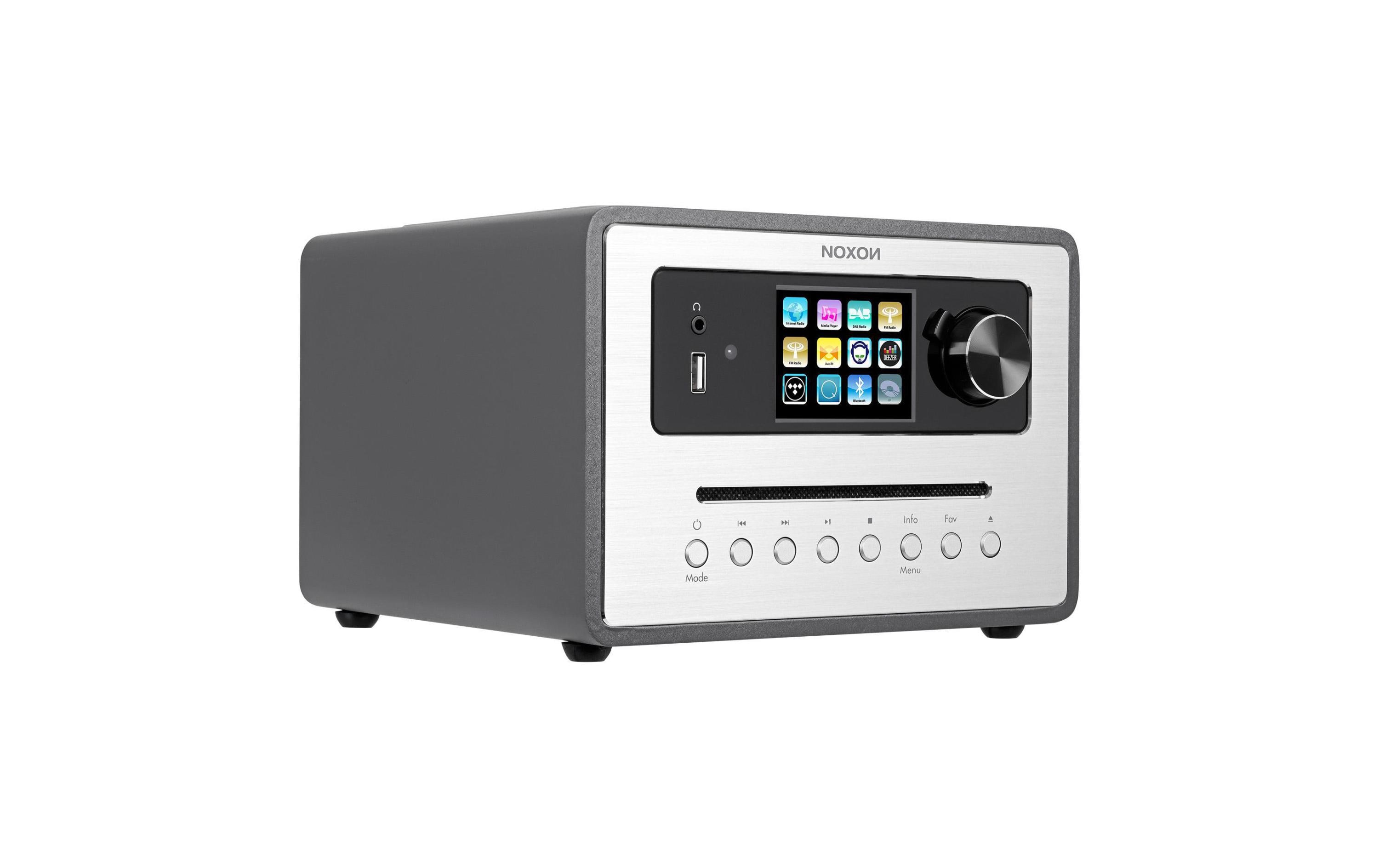 Radio/CD-Player iRadio 500 Anthrazit<br>DAB+, Internetradio oder UKW