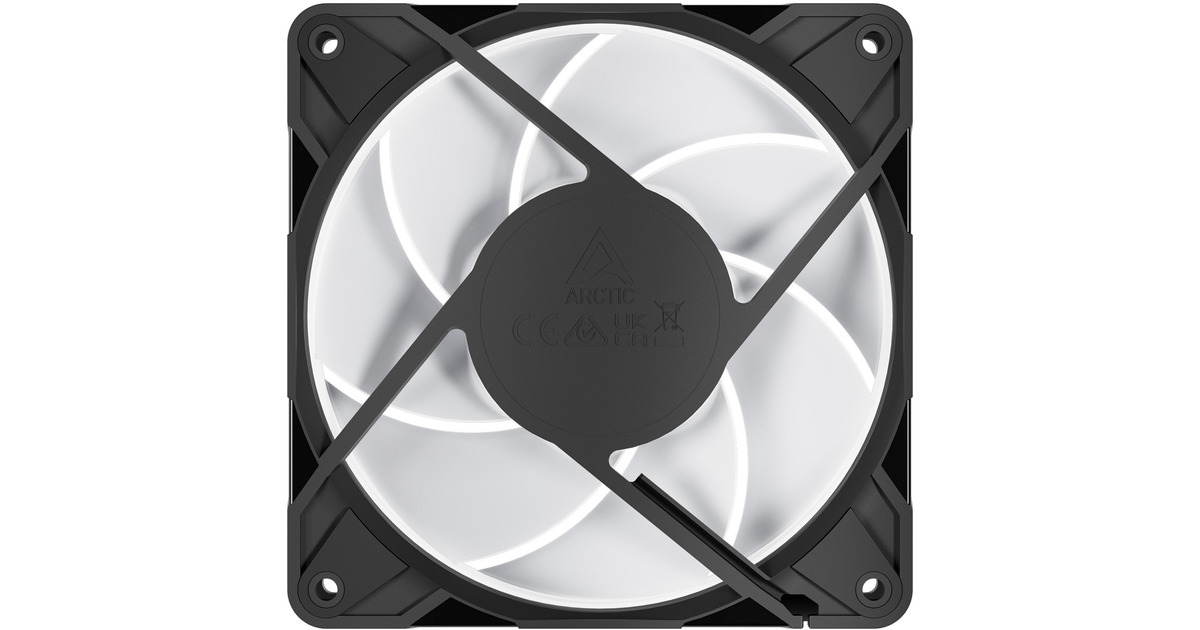 ARCTICP12 Pro A-RGB case fan  (Zwart, 120 x 120 x 25 mm, PWM)