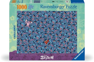 Ravensburger Disney Challenge Stitch Puslespill 1000 Brikker