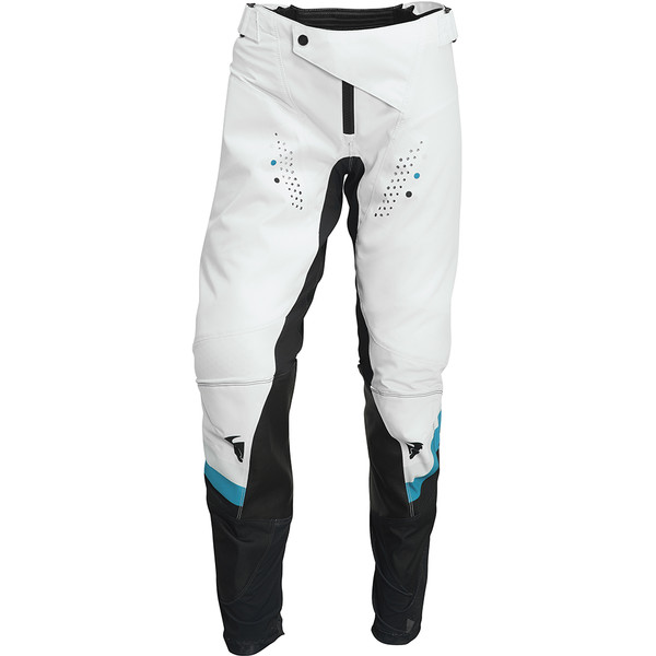 Thor Motocross - Pantalon femme Pulse Rev Blanc / Bleu foncé