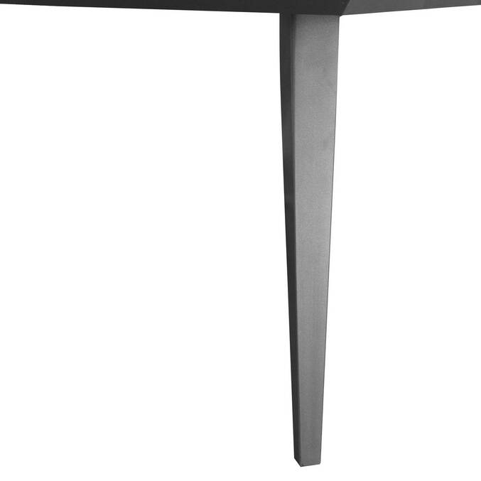 Table de jardin rectangulaire LAMBADA Céramique & Graphite