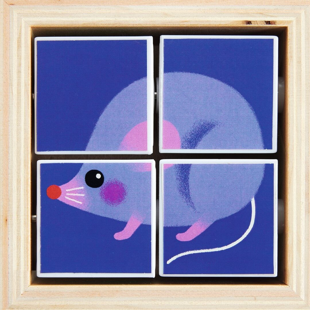 djeco draaipuzzel tournibist - 4st