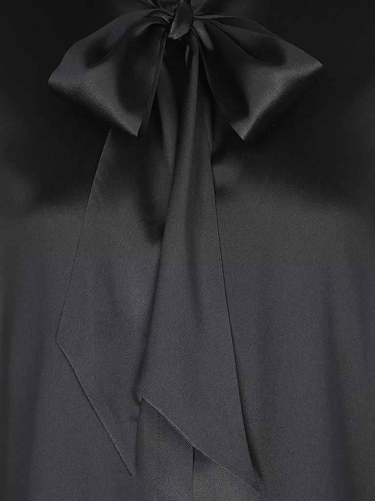 MARC CAIN Seidenbluse schwarz