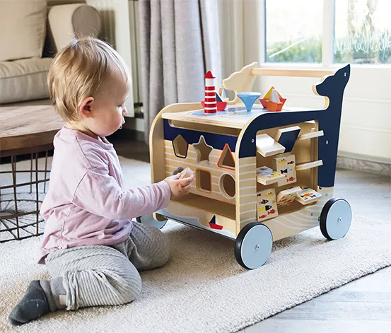 small foot Activity Lauflernwagen »Wal«