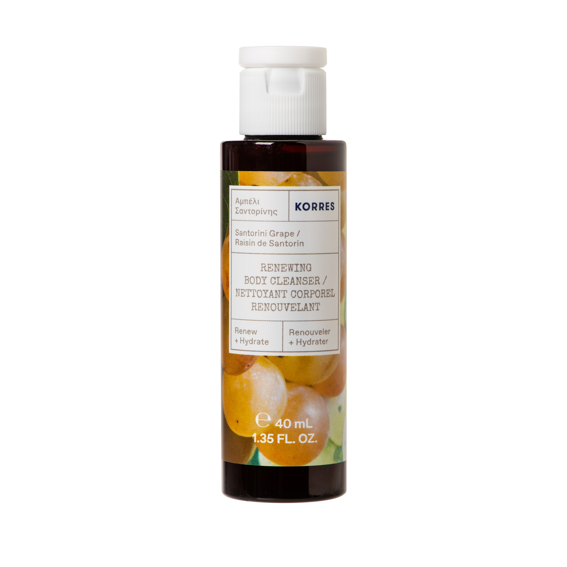 Santorini Grape Showergel Mini 40ml