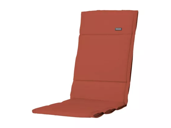 Coussin de siège en fibre Panama 125x50 cm terre cuite