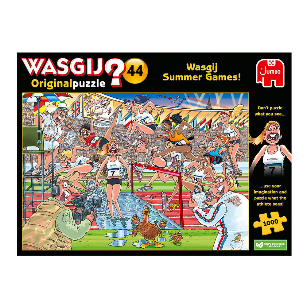 Wasgij Original 44 Legpuzzel- Zomerspelen!, 1000st.