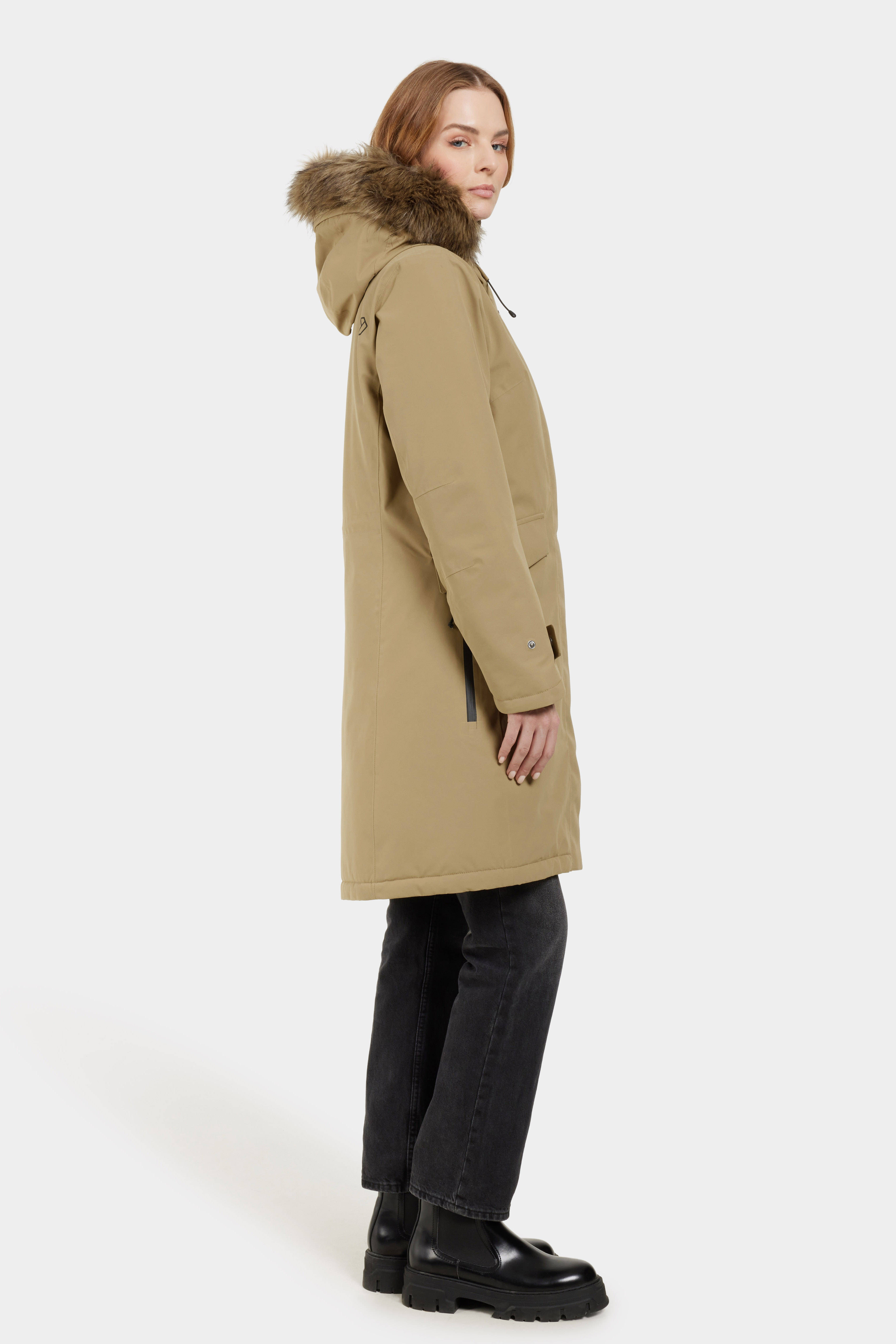 Didriksons parka Erika bruin