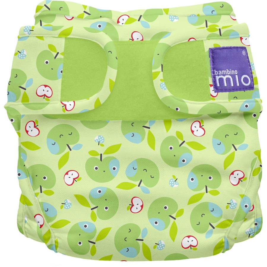 Bambino Mio Stoffwindel mioduo All-in-Two, Aufgeweckter Apfel, Größe 2 (9Kg+)