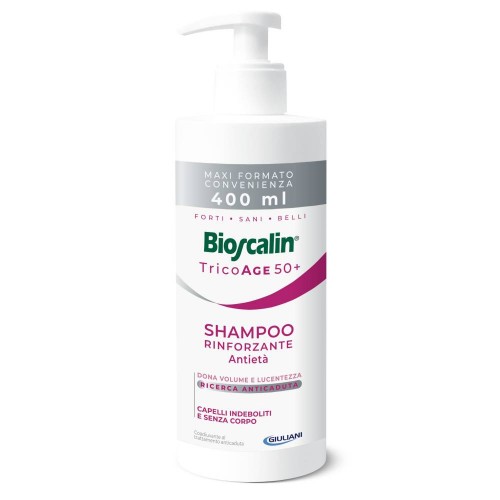 Bioscalin TricoAge 50  Shampoo Fortificante Anti-Idade 400ml
