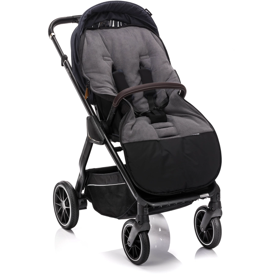 fillikid Winterfußsack Kamet Polyester schwarz