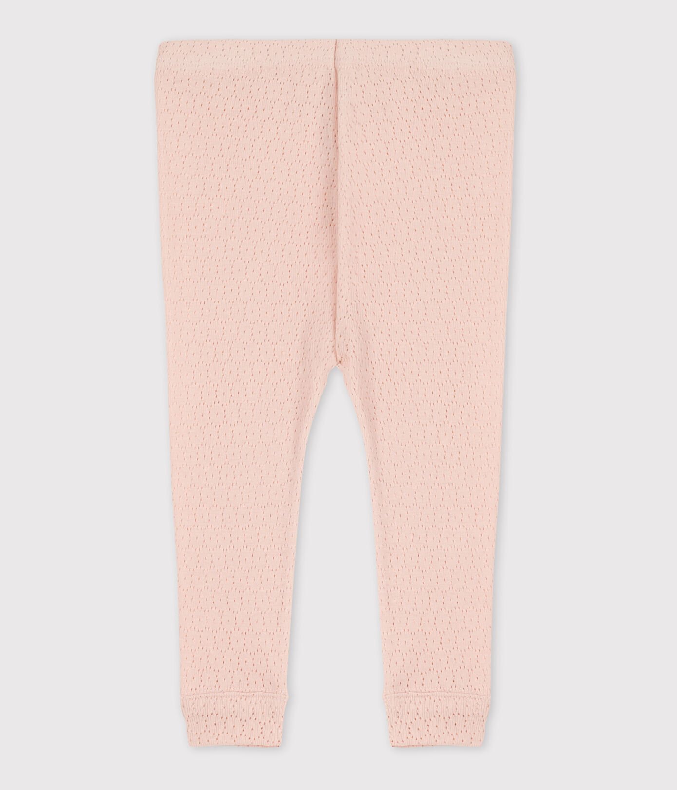 Legging bébé en coton ajouré
