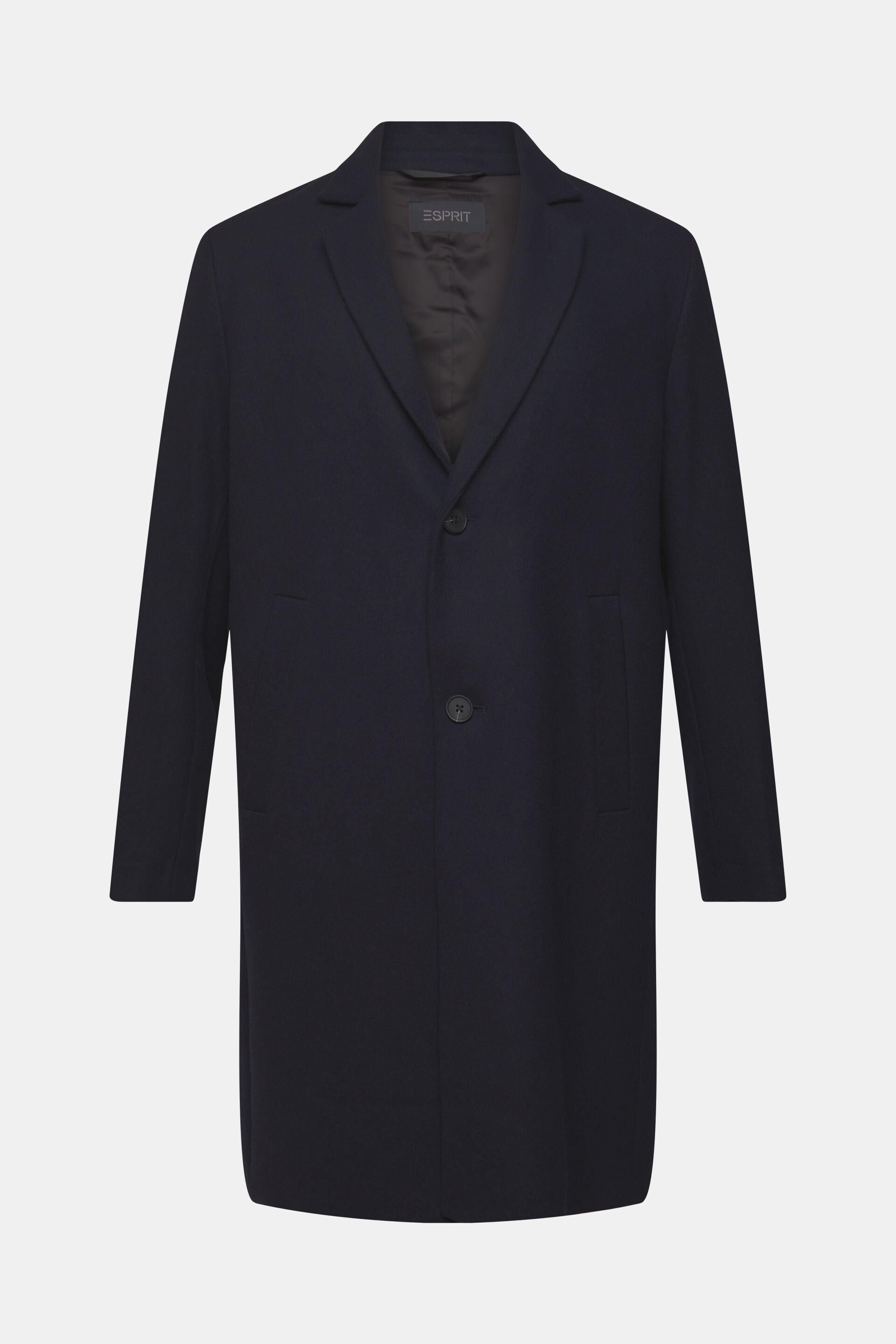 Manteau à teneur en laine