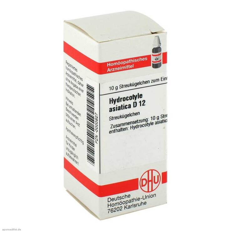 DHU Hydrocotyle asiatica D 12 Gl, 10 g
