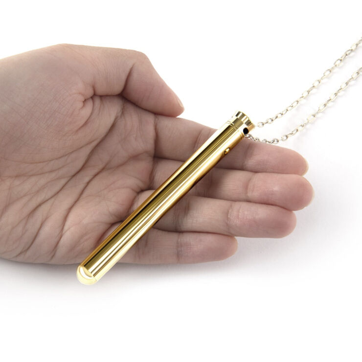 Le Wand Vibrating Necklace Gold Gold