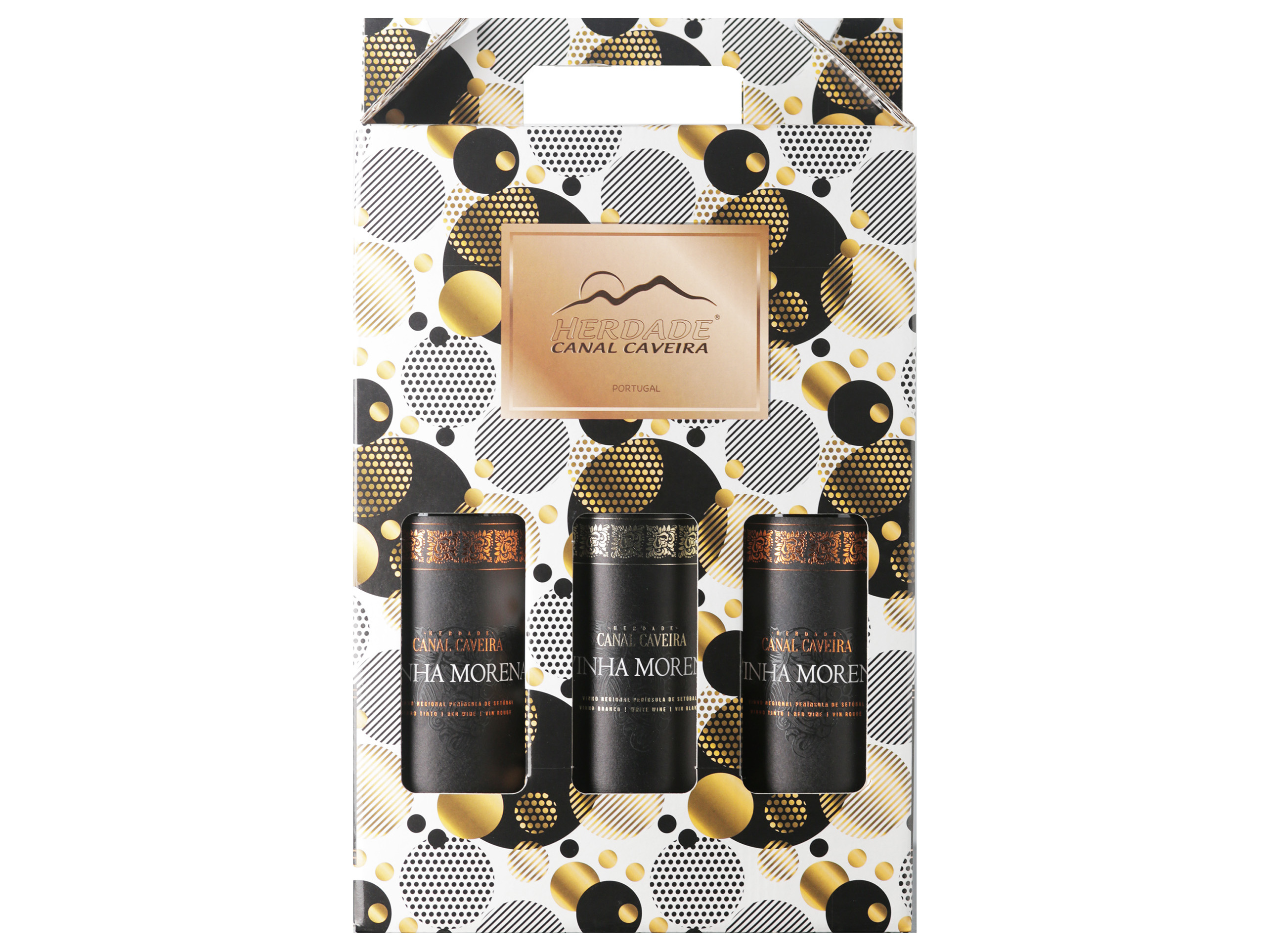 CONJUNTO VINHO VINHA MORENA 3X075L