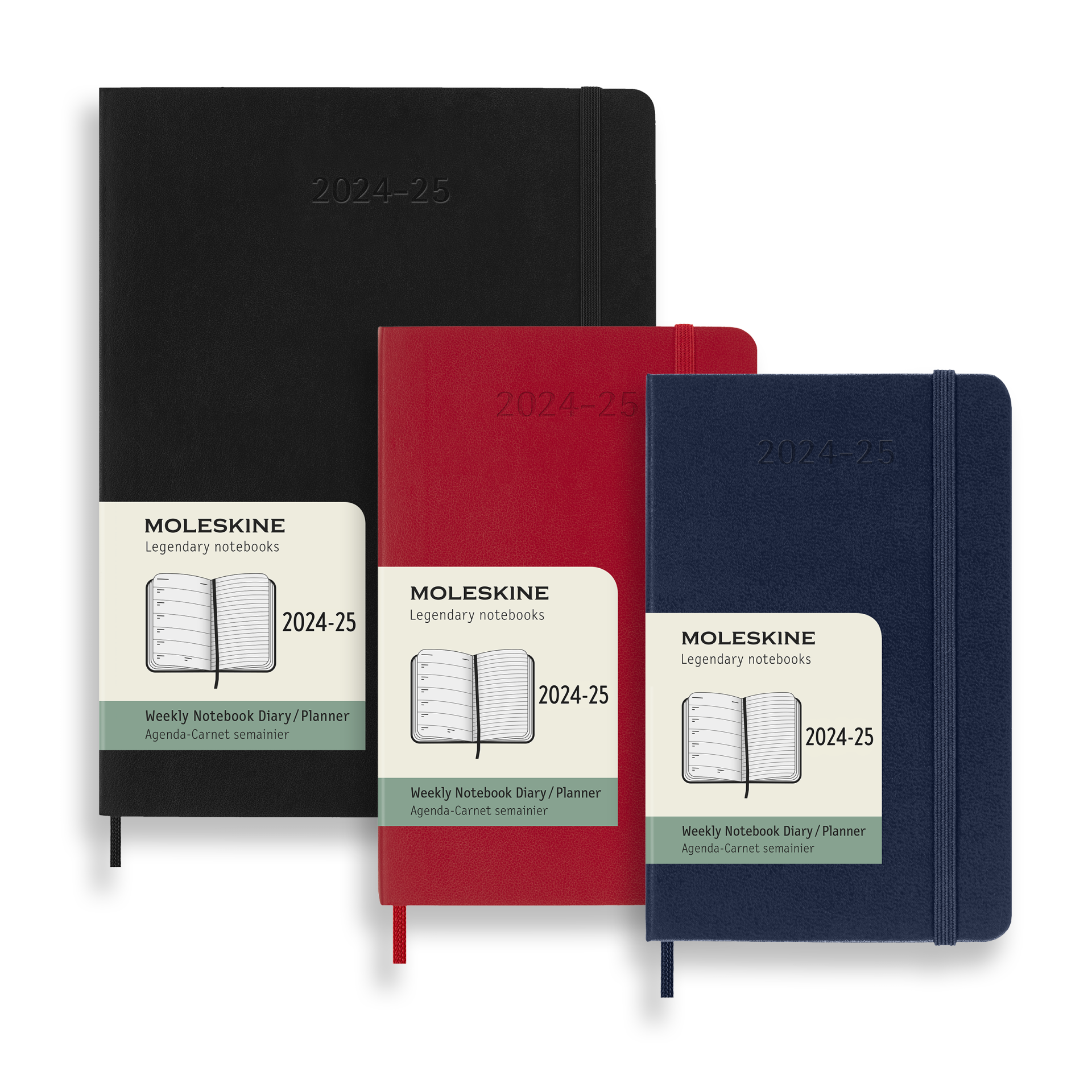 Moleskine Wochenkalender 18 Monate Weekly Notebook