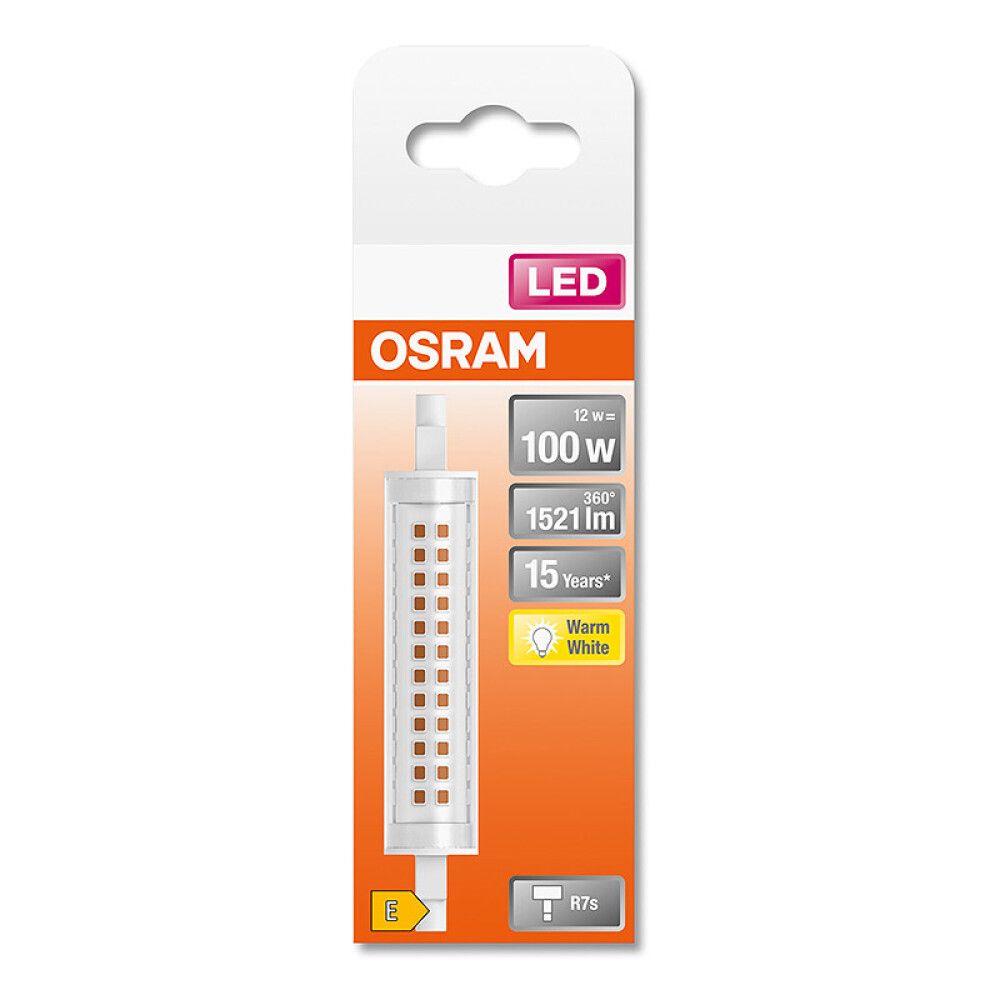 LYSRØR OSRAM LED SLIM LINE R7S 12W