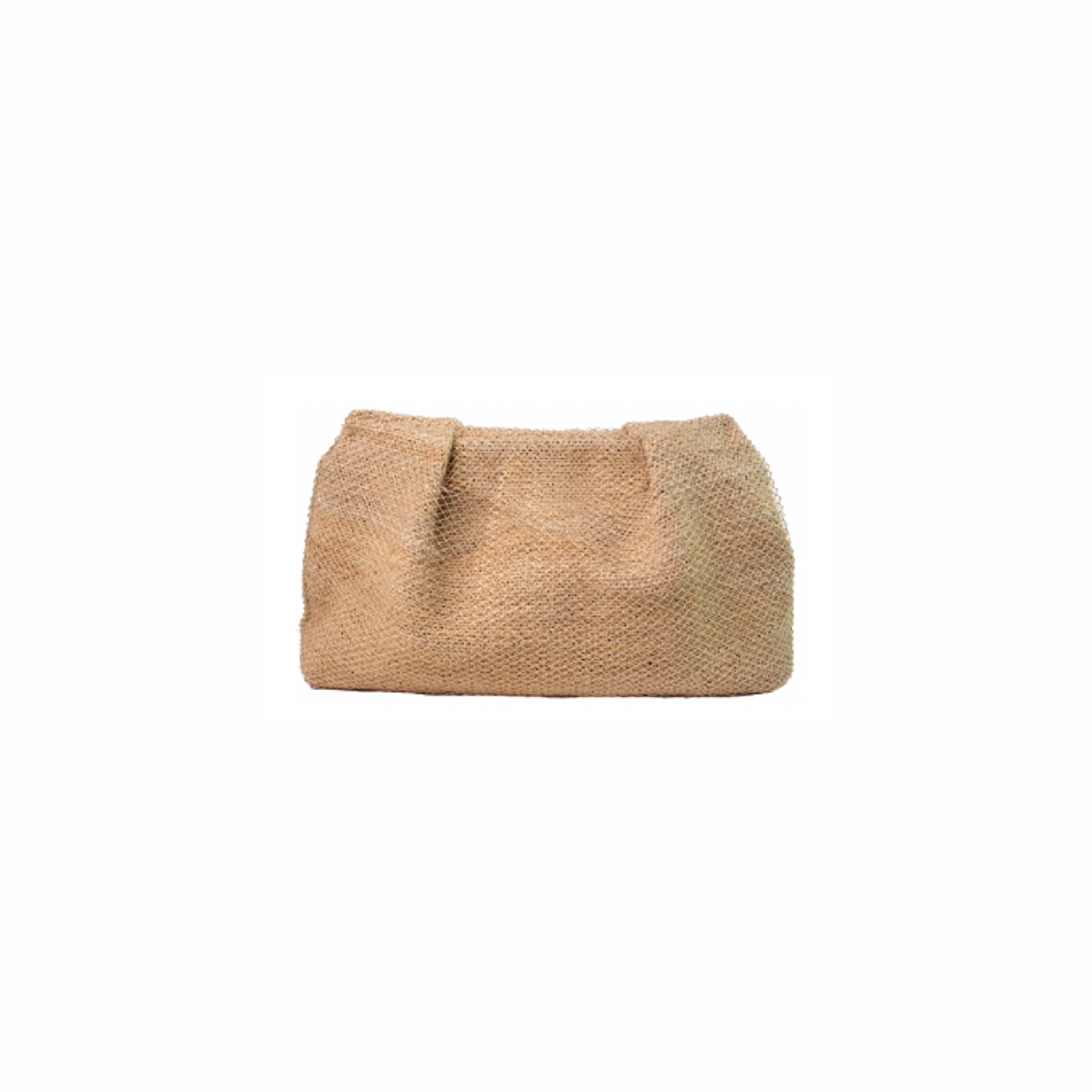 Mini pochette en sisal