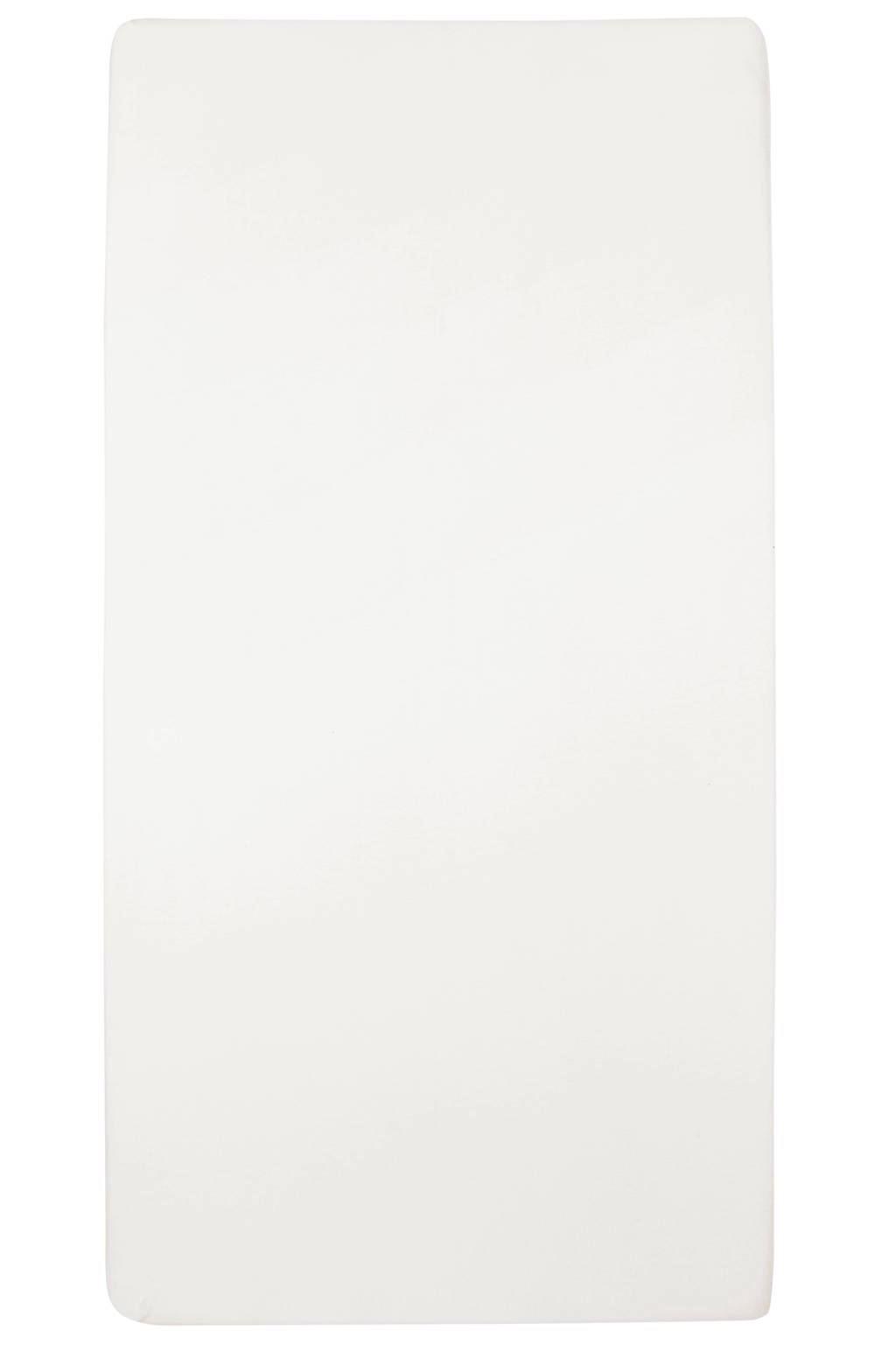 katoenen jersey wieg hoeslaken 50x90 offwhite