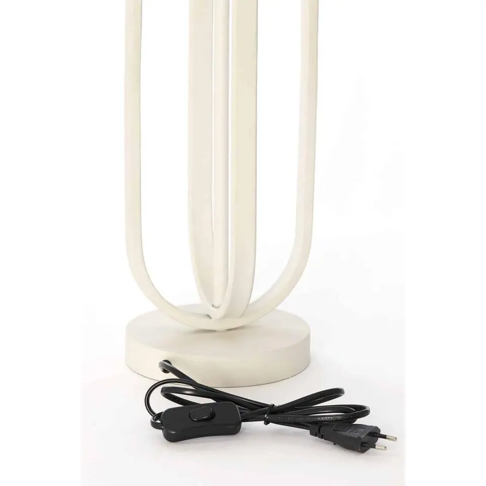 Lampvoet Aster - Wit - Ø16cm