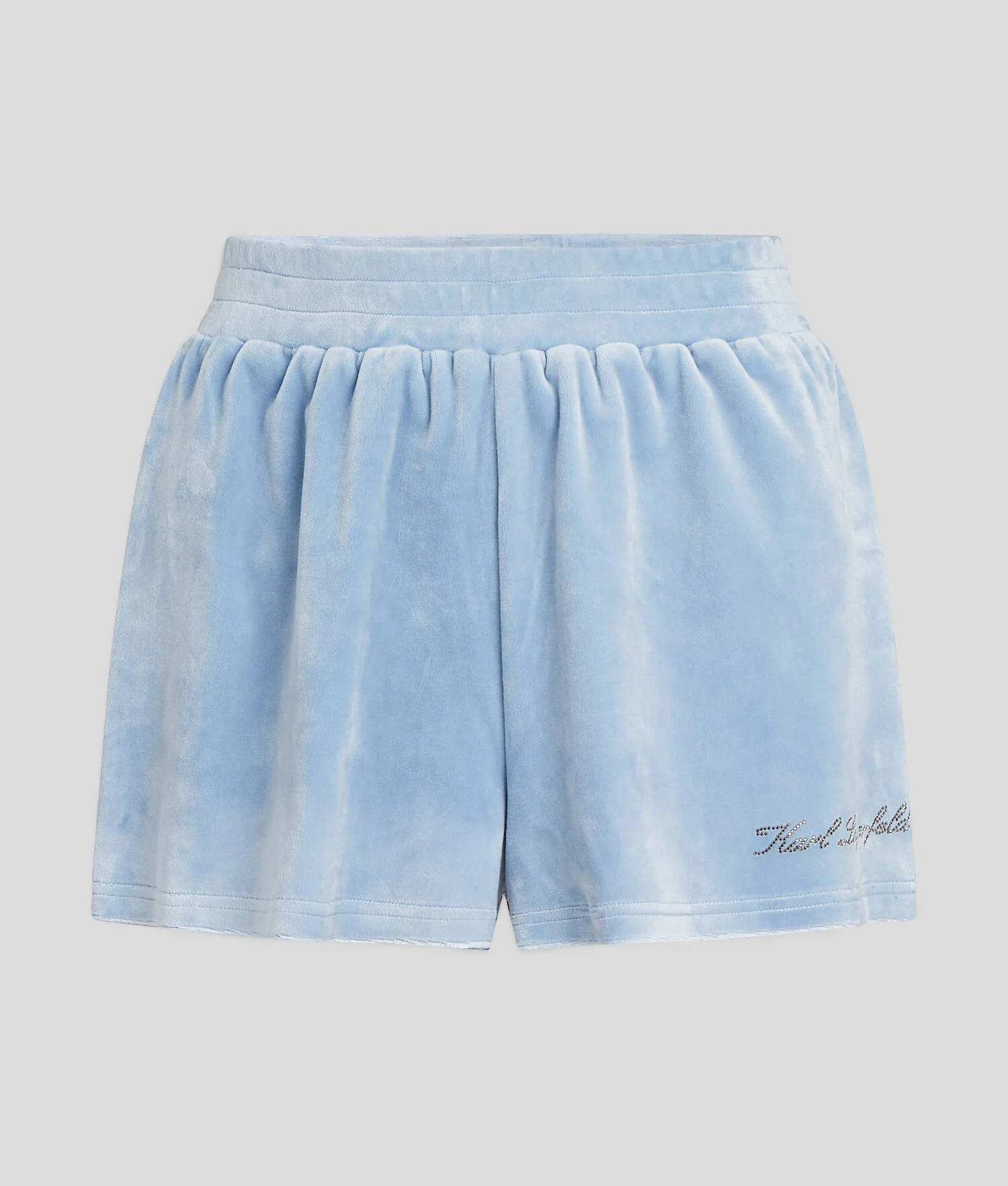 SHORT MOLLETONNÉ HOTEL KARL - Chambray doux