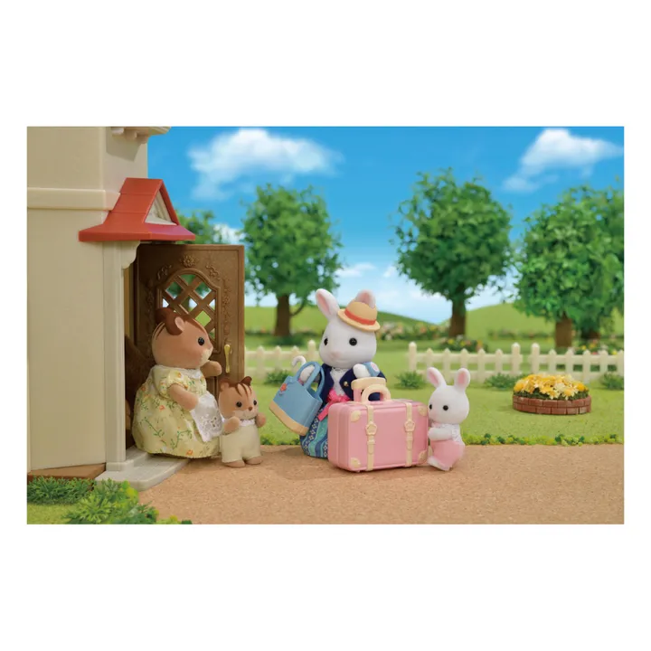 Sylvanian Families La Maman Lapin neige et sa valise