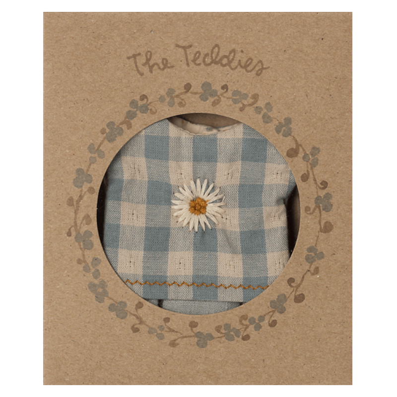 Maileg Teddy Mama Kleid blau
