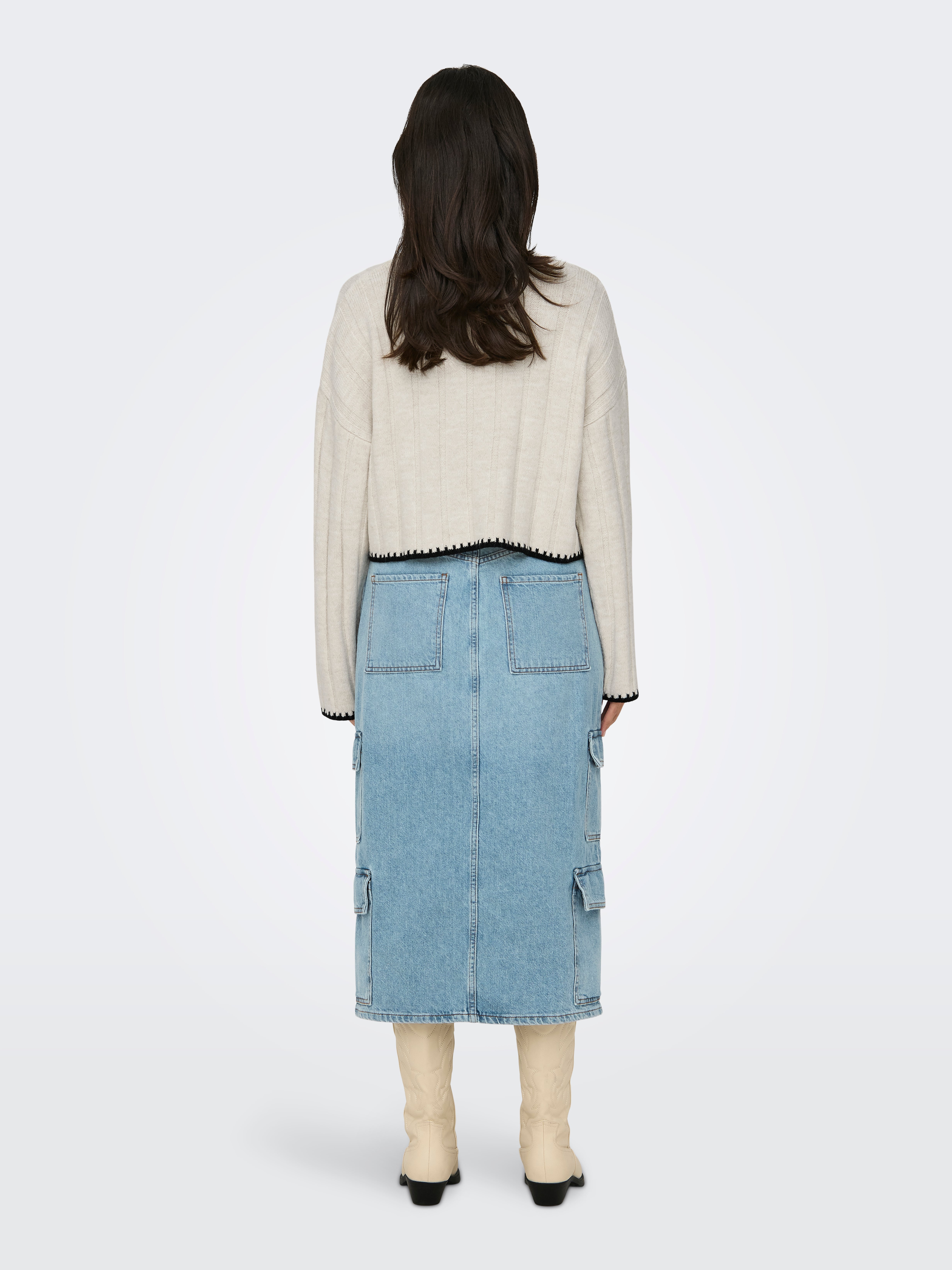ONLCHICK Strickpullover Pumice Stone