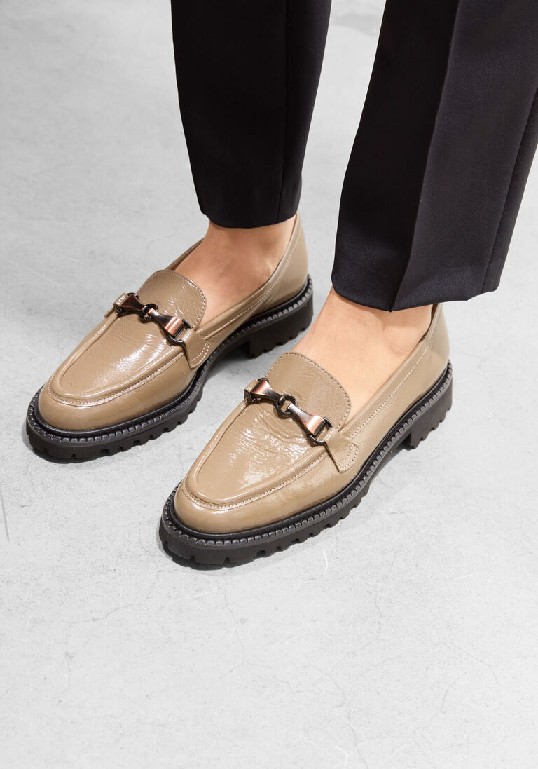 bruine brunate loafers 10768