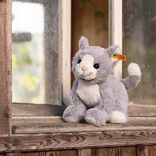 Steiff knuffelpoes cassie cat - 26 cm